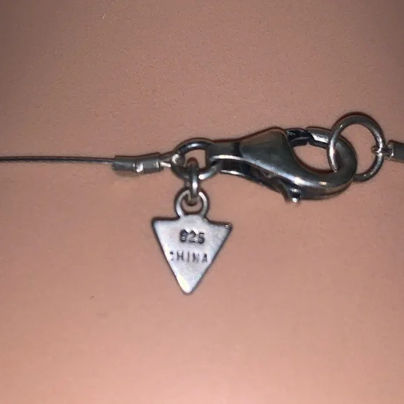 Silpada Vintage Sterling *Rose Quartz & Pearl Necklace - Picture 5 of 8